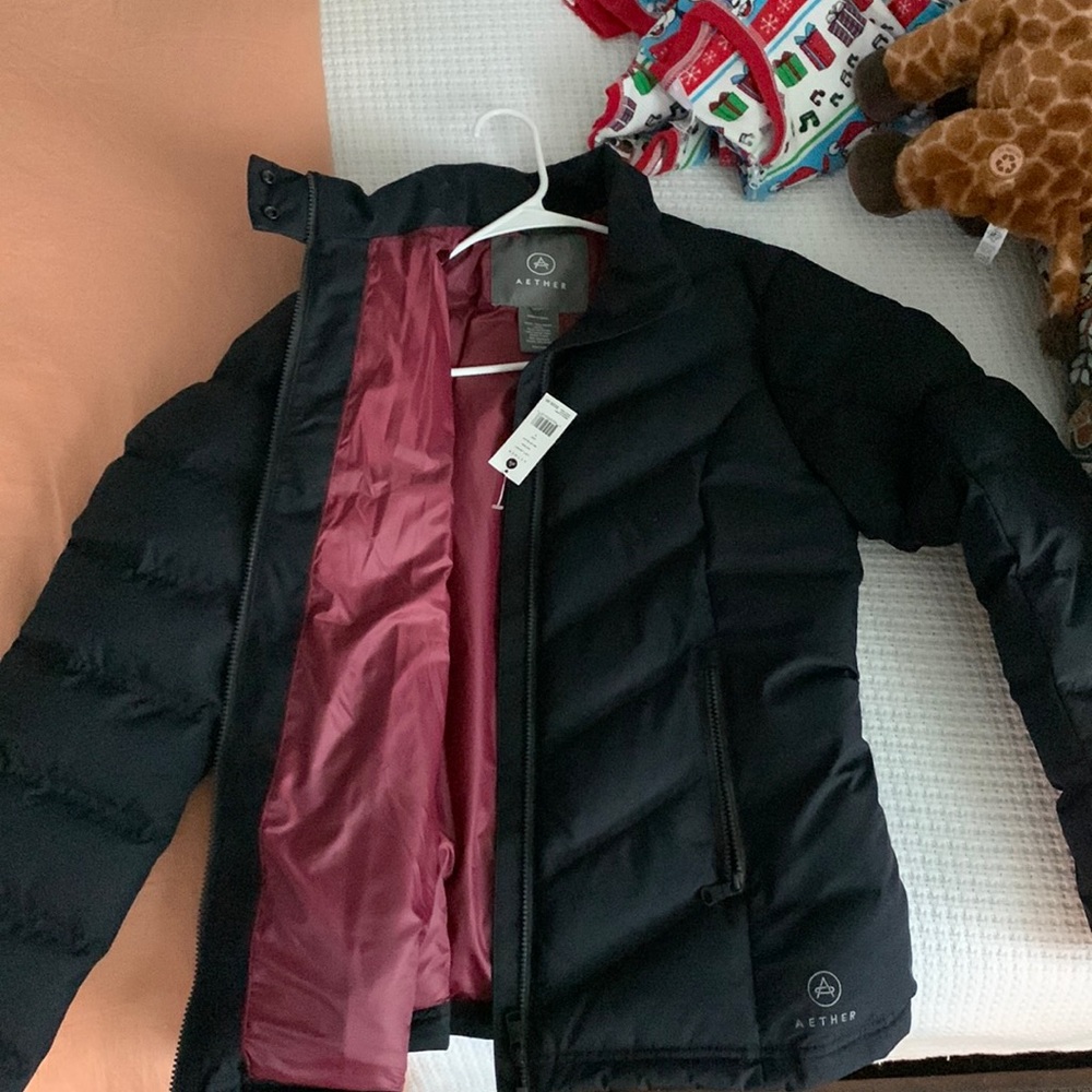 aether womens loft jacket puffer